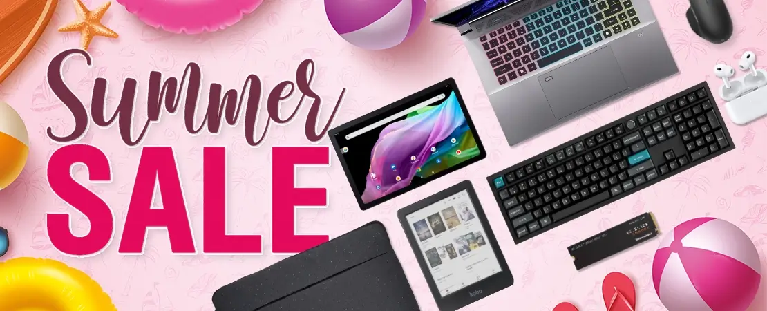 Summer Sale bij Yorcom met zomerse tech aanbiedingen