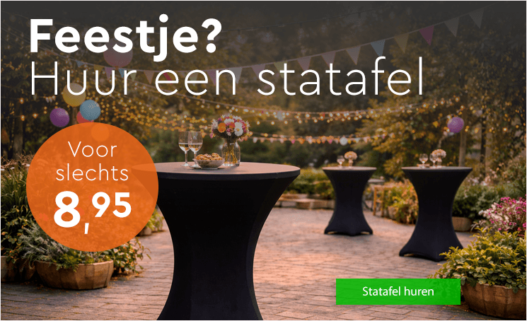 Statafel huren | Caroussel banner