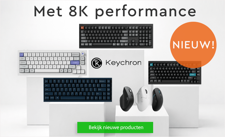 Nieuw Keychron 8K series  | Caroussel