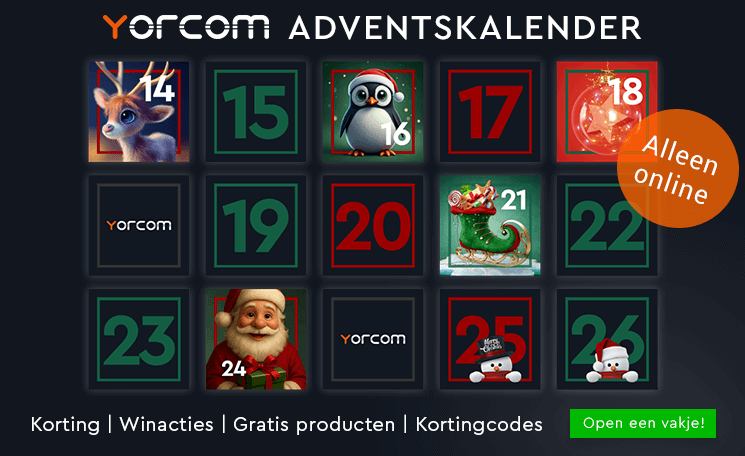 Adventskalender 2025: 26 dagen cadeautjes & kortingen