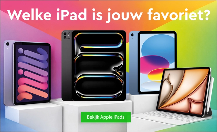 Verschillende Apple iPad modellen bekijken, vergelijken en kopen
