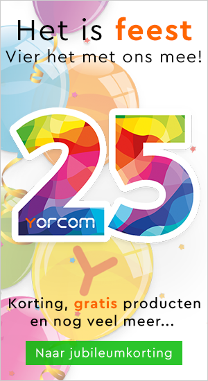 25 jaar Yorcom | Vier het met ons mee!