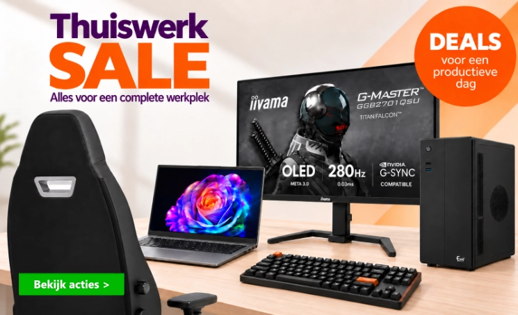 Alles voor een complete werkplek
