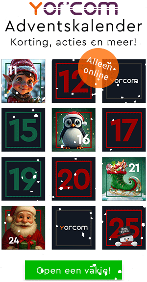 Adventskalender 2025: 26 dagen cadeautjes & kortingen