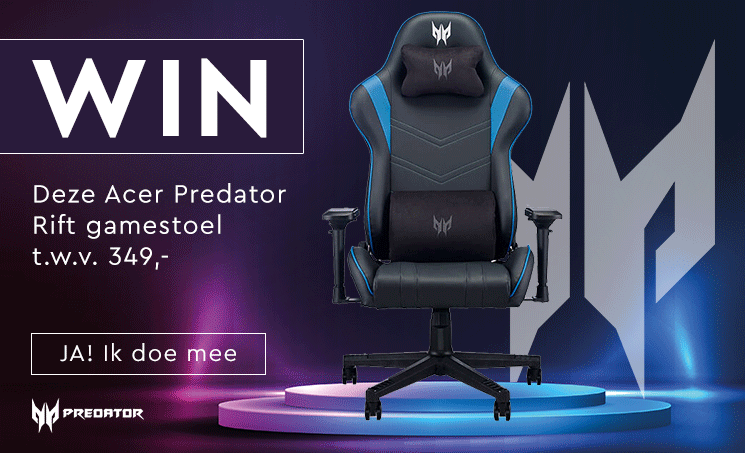 Winactie | Maak kans op een Acer Predator gamestoel t.w.v. 349,-