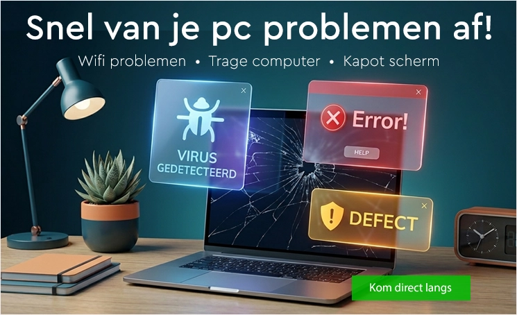Laat je computer of laptop snel repareren bij Yorcom