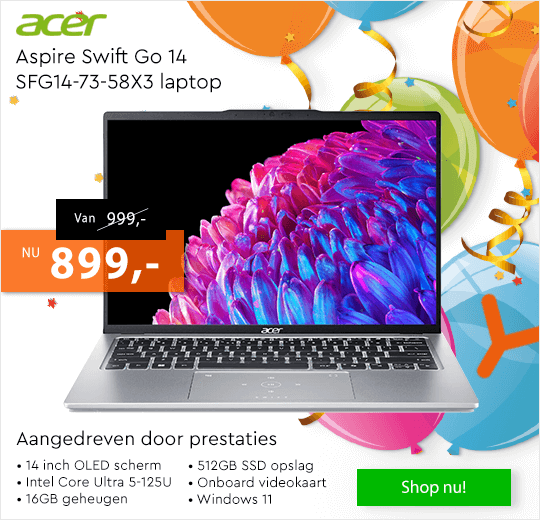 Laptop aanbieding