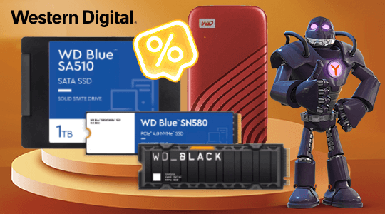 WD SSD aanbieding
