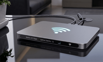 Netwerkoplossingen zoals WiFi-routers en externe opslag zoals harde schijven en NAS