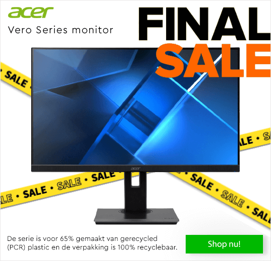 Acer monitor aanbieding