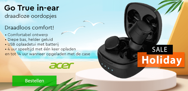 Acer oordopjes aanbieding