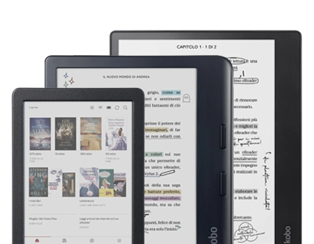 Verschillende Kobo e-readers vergelijken